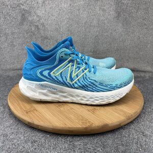 New Balance Fresh Foam Shoes Women Size 8.5 Blue Mesh Running Sneakers Cushioned